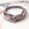38 Colors Cross Top Knot Headband For Women Girl Hair Bands Solid Elastic Twist Headbands Fashion Cross Hair Accessories Turban AExp