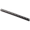 3/8" Round-Back Black Plastic Combs, 100 pk-Office Organization & Ergonomics-JadeMoghul Inc.
