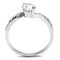 Cheap Rings For Men 3W1337 Rhodium Brass Ring with AAA Grade CZ