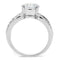 Cheap Rings For Men 3W1348 Rhodium Brass Ring with AAA Grade CZ