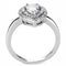 Cheap Rings For Men 3W1453 Rhodium Brass Ring with AAA Grade CZ