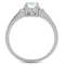 Cute Rings 3W786 Rhodium Brass Ring with AAA Grade CZ