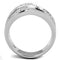 Cute Rings 3W806 Rhodium Brass Ring with AAA Grade CZ