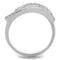 Cute Rings 3W881 Rhodium Brass Ring with AAA Grade CZ