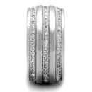 Cute Rings 3W884 Rhodium Brass Ring with AAA Grade CZ