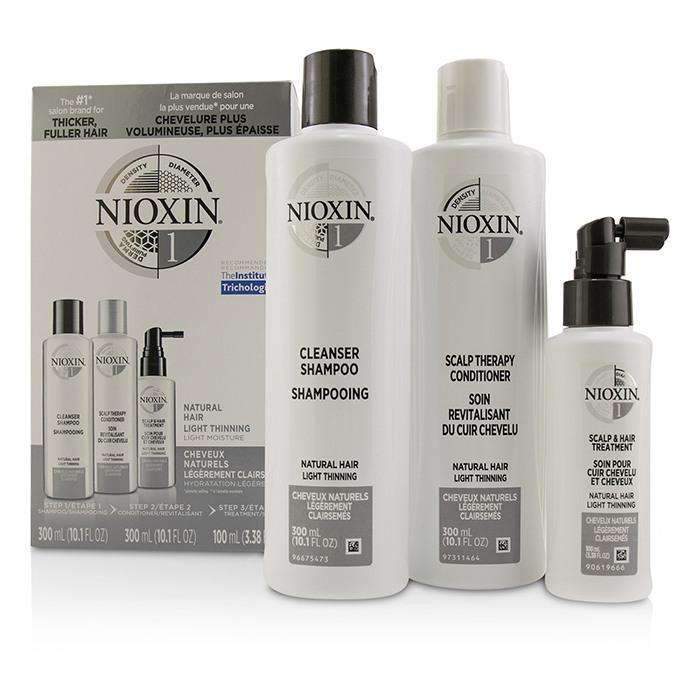 3D Care System Kit 1 - For Natural Hair, Light Thinning, Light Moisture - 3pcs-Hair Care-JadeMoghul Inc.