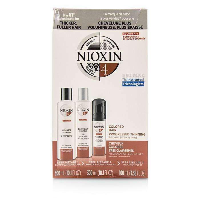 3D Care System Kit 4 - For Colored Hair, Progressed Thinning, Balanced Moisture - 3pcs-Hair Care-JadeMoghul Inc.