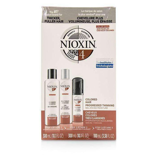 3D Care System Kit 4 - For Colored Hair, Progressed Thinning, Balanced Moisture - 3pcs-Hair Care-JadeMoghul Inc.