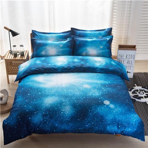 3d Galaxy Duvet Cover Set Single double Twin/Queen 2pcs/3pcs/4pcs bedding sets Universe Outer Space Themed Bed Linen-xk013-Twin 2pcs-JadeMoghul Inc.
