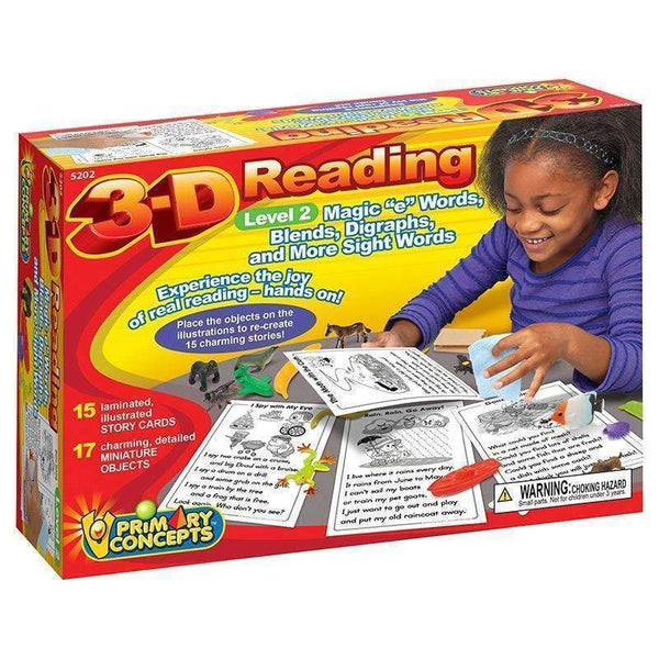 3D READING LEVEL 2-Learning Materials-JadeMoghul Inc.