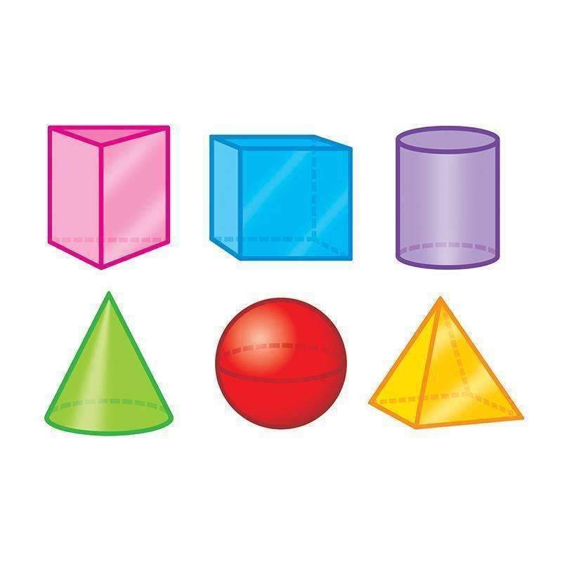 3D SHAPES MINI ACCENTS-Learning Materials-JadeMoghul Inc.