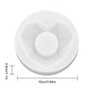 3D Silicone Molds for Epoxy Resin Succulent Flower Pot Concrete Cement Clay Mold Silicone Resin Mold Candle Soap Making Mould AExp