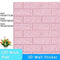 3D Wallpaper DIY Brick stone pattern Self-Adhesive Waterproof Wall Stickers 70cm*77cm floral prints 3D Wall Sticker for home JadeMoghul Inc. 