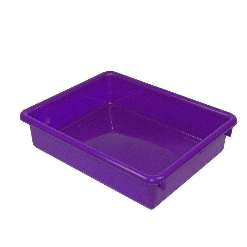 3IN PURPLE STOWAWAY LETTER TRAY-Arts & Crafts-JadeMoghul Inc.