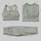 3Pcs Seamless Yoga Set Gym Fitness Clothing Women Yoga Suit Sportswear Female Workout Leggings Top Sport Clothes Training Tights JadeMoghul Inc. 