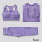 3Pcs Seamless Yoga Set Gym Fitness Clothing Women Yoga Suit Sportswear Female Workout Leggings Top Sport Clothes Training Tights JadeMoghul Inc. 