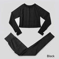 3Pcs Seamless Yoga Set Gym Fitness Clothing Women Yoga Suit Sportswear Female Workout Leggings Top Sport Clothes Training Tights JadeMoghul Inc. 