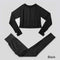 3Pcs Seamless Yoga Set Gym Fitness Clothing Women Yoga Suit Sportswear Female Workout Leggings Top Sport Clothes Training Tights JadeMoghul Inc. 