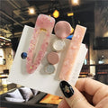 3PCS/Set Korean Acrylic Hair Clips For Women Hair Accessories Fashion Jewelry Simulated Pearl Hairpins Geometric Gold Barrettes AExp