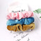 3PCS Vintage Velvet Scrunchie Leopard Scrunchies Set Elastic Hair Bands Headband Ponytail Holder Ties Rope Hair Accessories Gift AExp