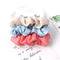 3PCS Vintage Velvet Scrunchie Leopard Scrunchies Set Elastic Hair Bands Headband Ponytail Holder Ties Rope Hair Accessories Gift JadeMoghul Inc. 