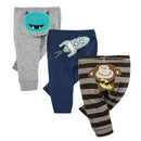 3PCS/LOT Fashion Baby Pants Spring Autumn Cotton Infant Pants Cartoon Monkey Baby Gril Pants 0-24 Newborn Baby girl boy clothes-E-6M-JadeMoghul Inc.