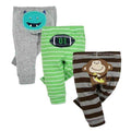 3PCS/LOT Fashion Baby Pants Spring Autumn Cotton Infant Pants Cartoon Monkey Baby Gril Pants 0-24 Newborn Baby girl boy clothes-H-6M-JadeMoghul Inc.