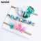3pcs/set Mix Style Simulated-pearl Ribbon Lace Flower Headband Baby Girl Headbands Elastic Hairband Children Hair Accessories-22C-Free Size-JadeMoghul Inc.
