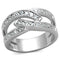 Cute Rings 3W806 Rhodium Brass Ring with AAA Grade CZ