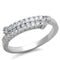 Cute Rings 3W879 Rhodium Brass Ring with AAA Grade CZ