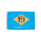 3X5 NYLON DELAWARE FLAG HEADING &-Furniture & Equipment-JadeMoghul Inc.