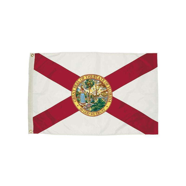 3X5 NYLON FLORIDA FLAG HEADING &-Furniture & Equipment-JadeMoghul Inc.