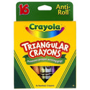 (4 BX) CRAYOLA TRIANGULAR CRAYONS-Arts & Crafts-JadeMoghul Inc.