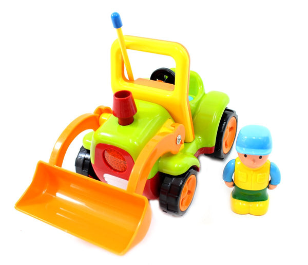 4" Cartoon RC Construction Truck Remote Control Toy For Toddlers (Green)-A Kids Toys And Gifts-JadeMoghul Inc.