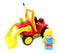 4" Cartoon RC Construction Truck Remote Control Toy For Toddlers (Red)-A Kids Toys And Gifts-JadeMoghul Inc.