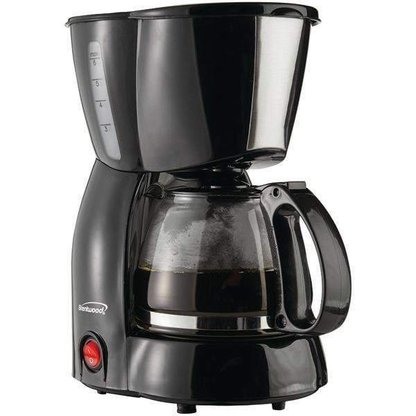 4-Cup Coffee Maker (Black)-Small Appliances & Accessories-JadeMoghul Inc.