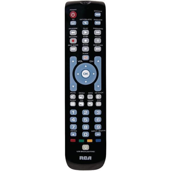 4-Device Green Backlit Universal Remote-Remote Controls & Accessories-JadeMoghul Inc.