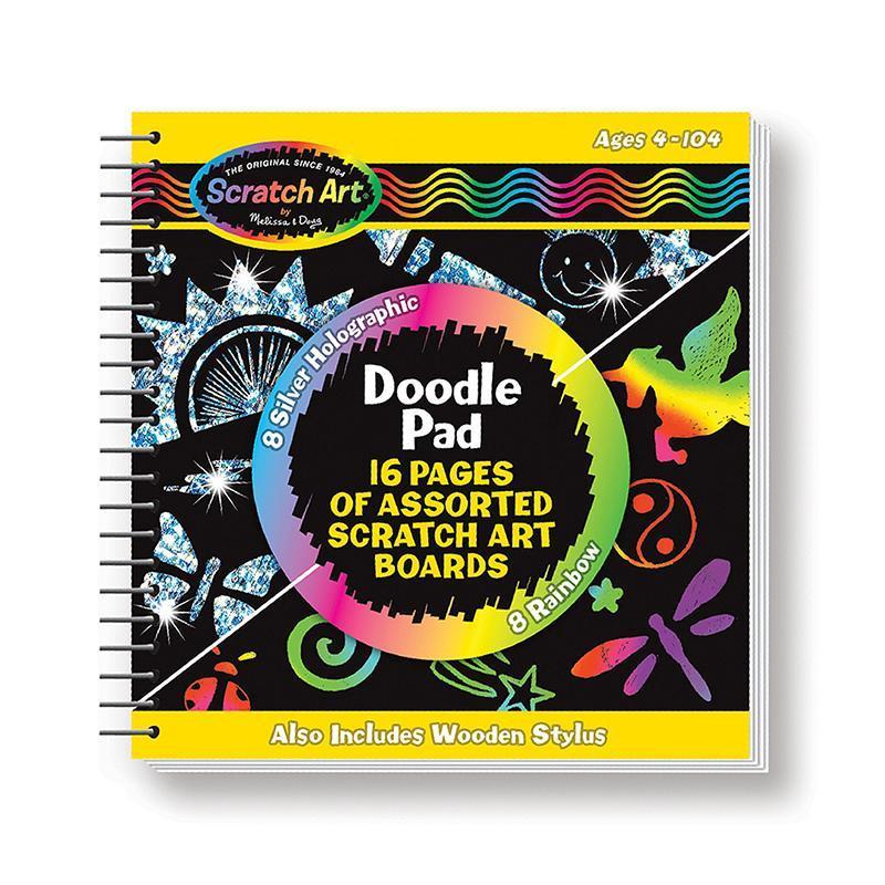 (4 EA) ACTIVITY BOOKS DOODLE PAD-Toys & Games-JadeMoghul Inc.