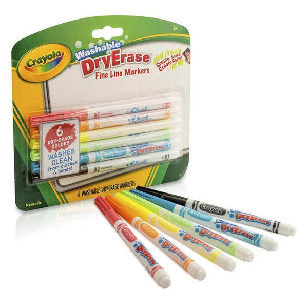 Crayola Washable Broadline Marker Set - Set of 64, Broadline, Window, and  Gel Markers