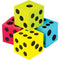 4 PACK FOAM COLORFUL JUMBO DICE-Learning Materials-JadeMoghul Inc.