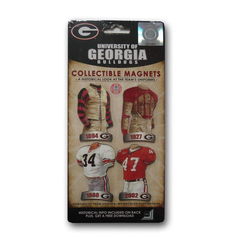 4 Pack Uniform Magnet Set - Ncaa - Georgia State University-LICENSED NOVELTIES-JadeMoghul Inc.