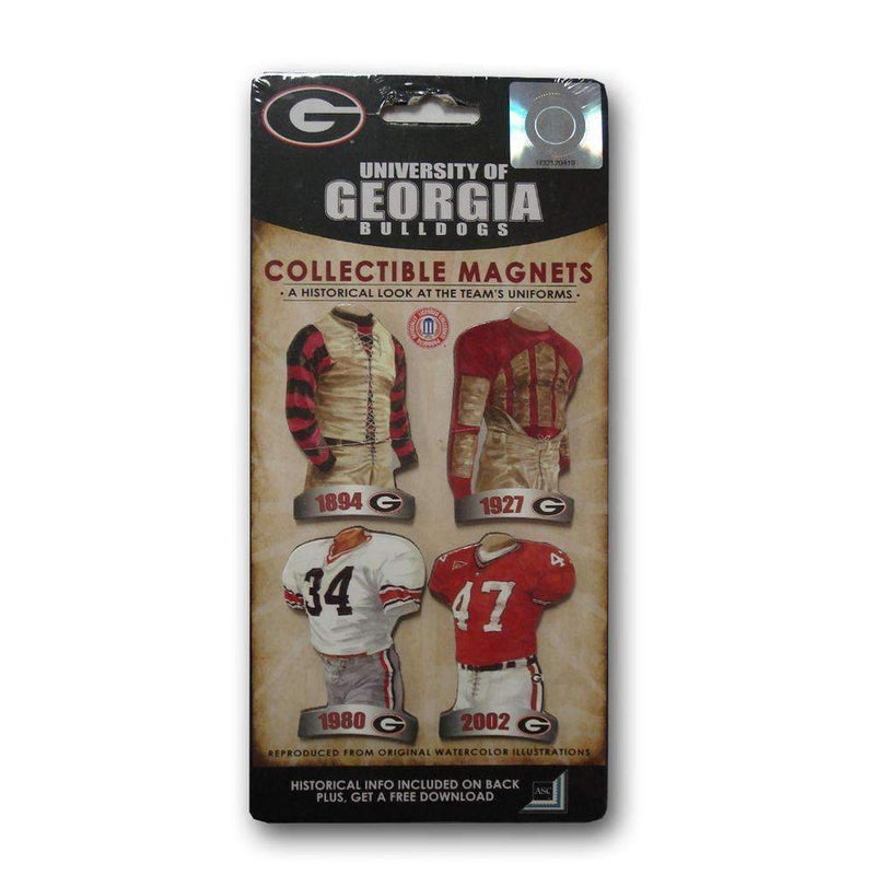 4 Pack Uniform Magnet Set - Ncaa - Georgia State University-LICENSED NOVELTIES-JadeMoghul Inc.