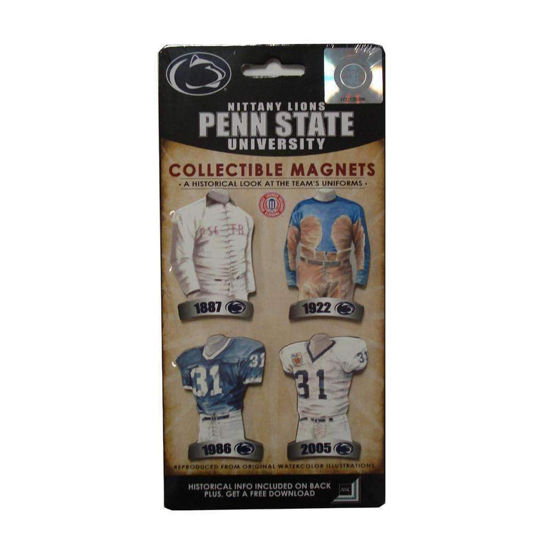 4 Pack Uniform Magnet Set - Ncaa - Penn State Nittany Lions University-LICENSED NOVELTIES-JadeMoghul Inc.