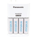 4-Position Charger with AA eneloop(R) Batteries, 4 pk-Battery Chargers-JadeMoghul Inc.