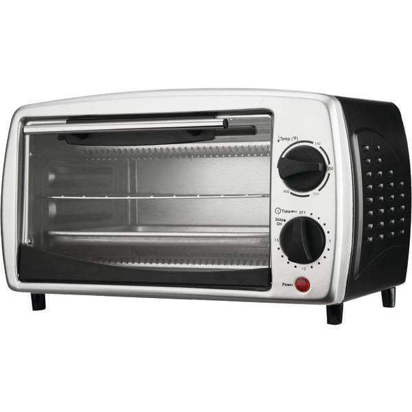 4-Slice Toaster Oven & Broiler (Black)-Small Appliances & Accessories-JadeMoghul Inc.