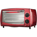 4-Slice Toaster Oven & Broiler (Red)-Small Appliances & Accessories-JadeMoghul Inc.