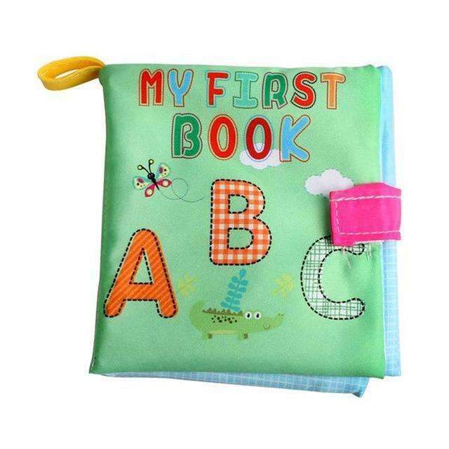 4 Style Educational Baby Toys Rattles Soft Cloth Books Toys For Newborns Rustle Sound Stroller Crib Bed Baby Toy 0-36 Months-Letter-JadeMoghul Inc.