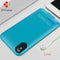 4000 mAh High Capacity Battery Charging Cover For Iphone X 10 External Battery Case Power Bank Portable Charger Slim Thin Light-Cyan-JadeMoghul Inc.