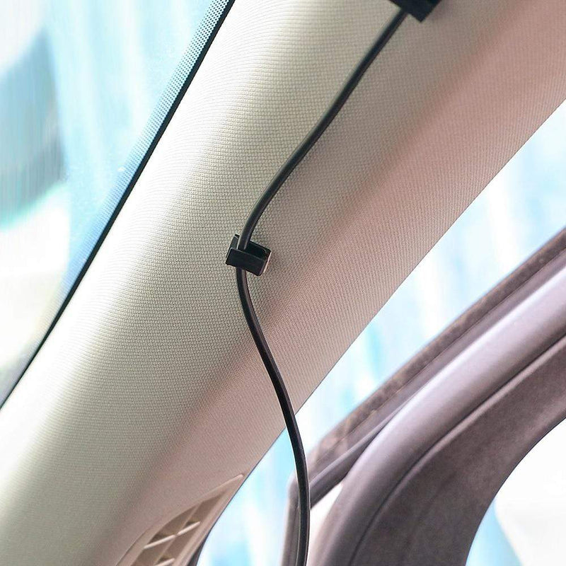 40Pcs Interior Accessories Car Vehicle Data Cord Cable Tie Mount Wires Fixing Clips Auto Fastener and Clip Organizer JadeMoghul Inc. 