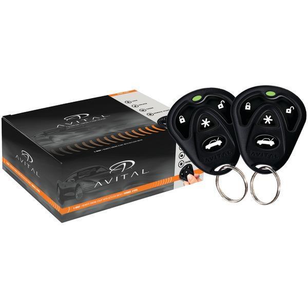 4105L Remote Start with Two 4-Button Remotes-Antitheft Devices-JadeMoghul Inc.